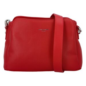 Dámská crossbody kabelka David Jones Salli - červená