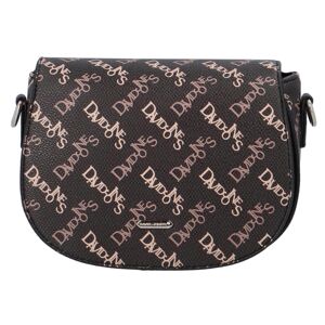 Dámská crossbody kabelka David Jones Sara - tmavě hnědá