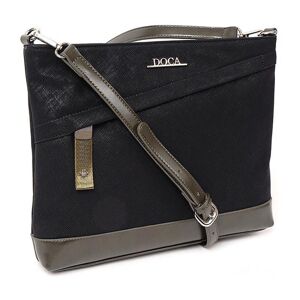 Dámská crossbody kabelka Doca 12825 - černá