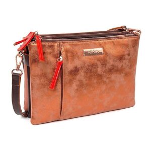 Dámská crossbody kabelka Doca 12909 - bronzová