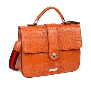 Dámská crossbody kabelka Doca 13057 - hnědá