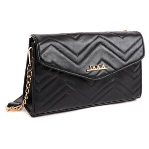 Dámská crossbody kabelka Doca 13444 - černá