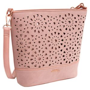 Dámská crossbody kabelka Doca 13456 - růžová