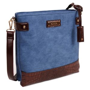 Dámská crossbody kabelka Doca 13477 - modrá