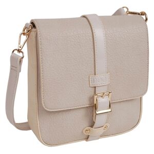 Dámská crossbody kabelka Doca 13612 - béžovo-šedá