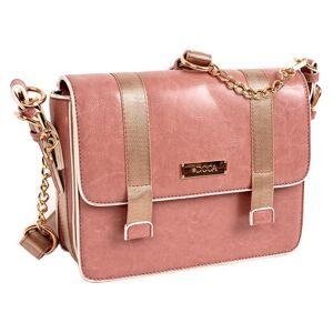 Dámská crossbody kabelka Doca 13626 - růžová