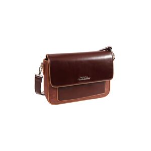 Dámská crossbody kabelka Doca 14171 - hnědá