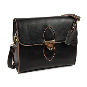 Dámská crossbody kabelka Doca 14527 - černá