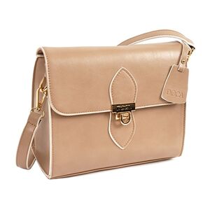 Dámská crossbody kabelka Doca 14528 - béžová