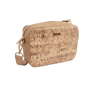 Dámská crossbody kabelka Doca 14917 - béžová