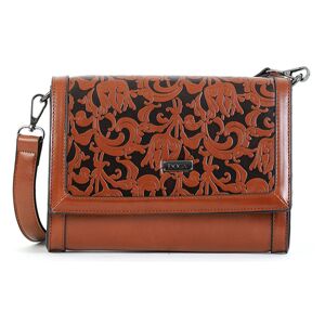 Dámská crossbody kabelka Doca 15147 - hnědá