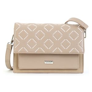 Dámská crossbody kabelka Doca 15448 - krémová