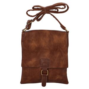 Dámská crossbody kabelka Paolo Bags Ivana - koňak