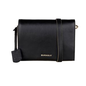 Dámská crossbody kožená kabelka Burkely Joana - černá