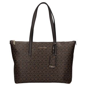 Dámská kabelka Calvin Klein Lianda - hnědá