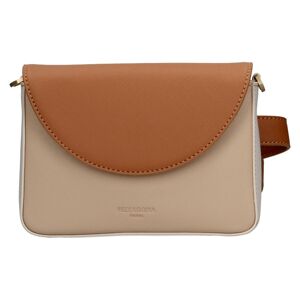 Dámská ledvinka a crossbody kabelka Hexagona Barbro - béžovo-hnědá