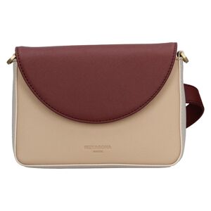 Dámská ledvinka a crossbody kabelka Hexagona Barbro - růžovo-vínová