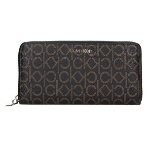 Dámská peněženka Calvin Klein Kaira - hnědá