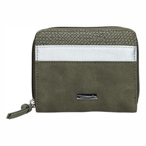 Dámská peněženka Tamaris Khemma Zip - zelená (khaki)