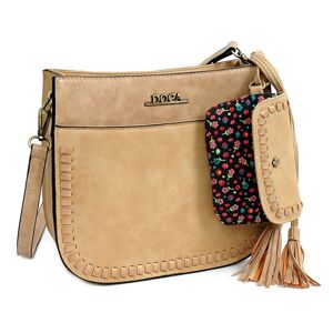Dámské crossbody Doca 12407 - camel