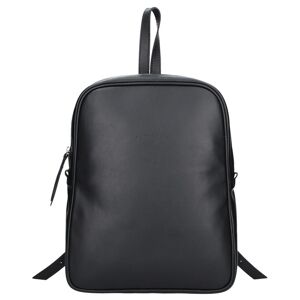 Dámský kožený batoh Facebag Linad - černá