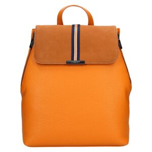 Elegantní dámský batoh Hexagona Lili - mandarinková