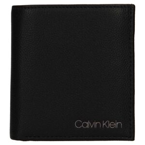 Pánská kožená peněženka Calvin Klein Lione - černá