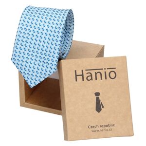 Pánská kravata Hanio Broby - modrá
