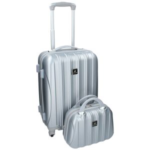 Sada dvou cestovních kufrů Madisson Travel - stříbrná
