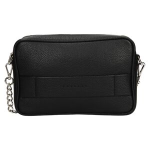 Trendy dámská kožená crossbody kabelka Facebag Ninals - černá